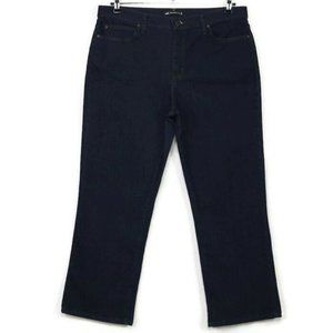 Lee 1889 Relaxed‎ Fit Straight Jeans Stretch Dark 16 Short 16 x 29